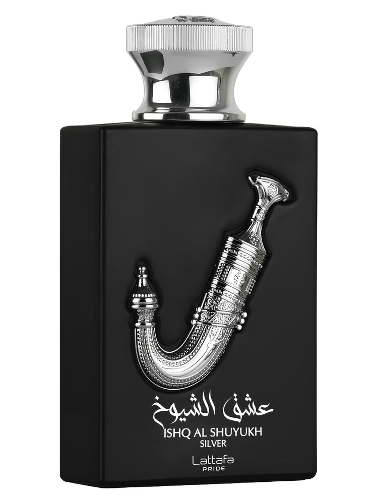 Perfume Masculino – Lattafa Ishq Shuyukh Silver Eau de Parfum 100ml