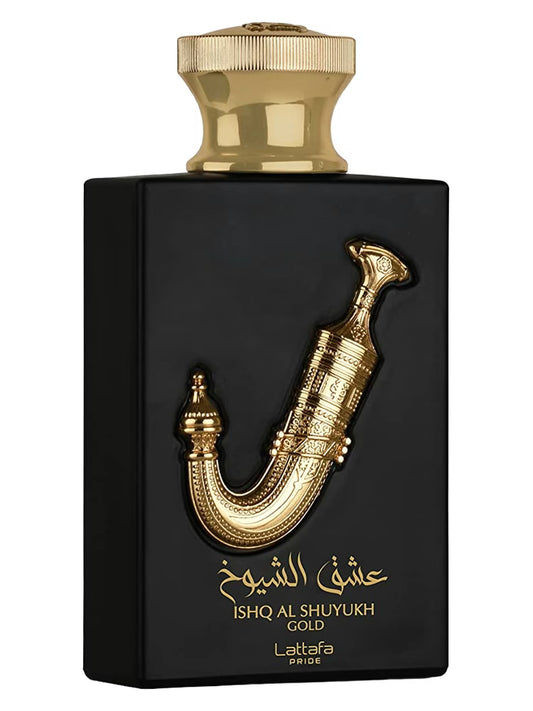 Perfume Masculino – Lattafa Ishq Shuyukh Gold Eau de Parfum 100ml
