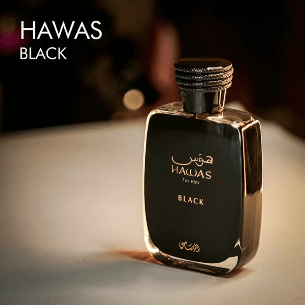 Perfume Masculino – Rasasi Hawas Black Eau de Parfum 100ml