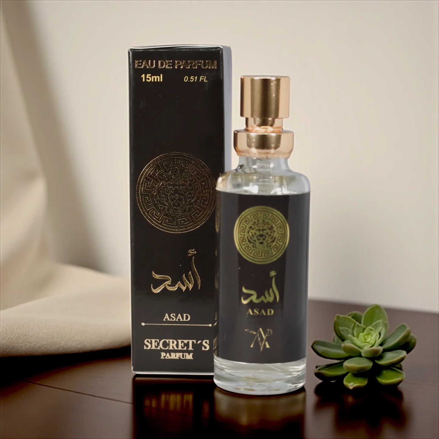 Miniatura – Asad Tradicional Eau de Parfum Masculino 15ml