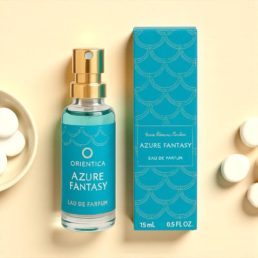 Miniatura – Azure Fantasy Eau de Parfum Unissex 15ml
