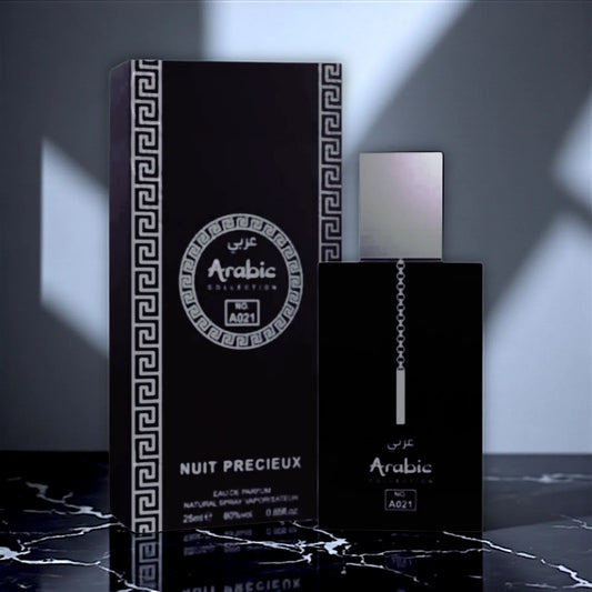 Perfume Masculino Árabe – Arabic Miniatura A021 Précieux Eau de Parfum 25ml