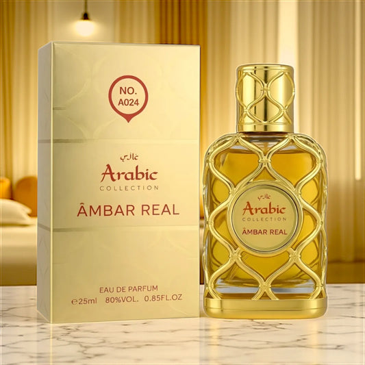 Perfume Unissex Árabe – Arabic Miniatura A024 Royal Amber Eau de Parfum 25ml
