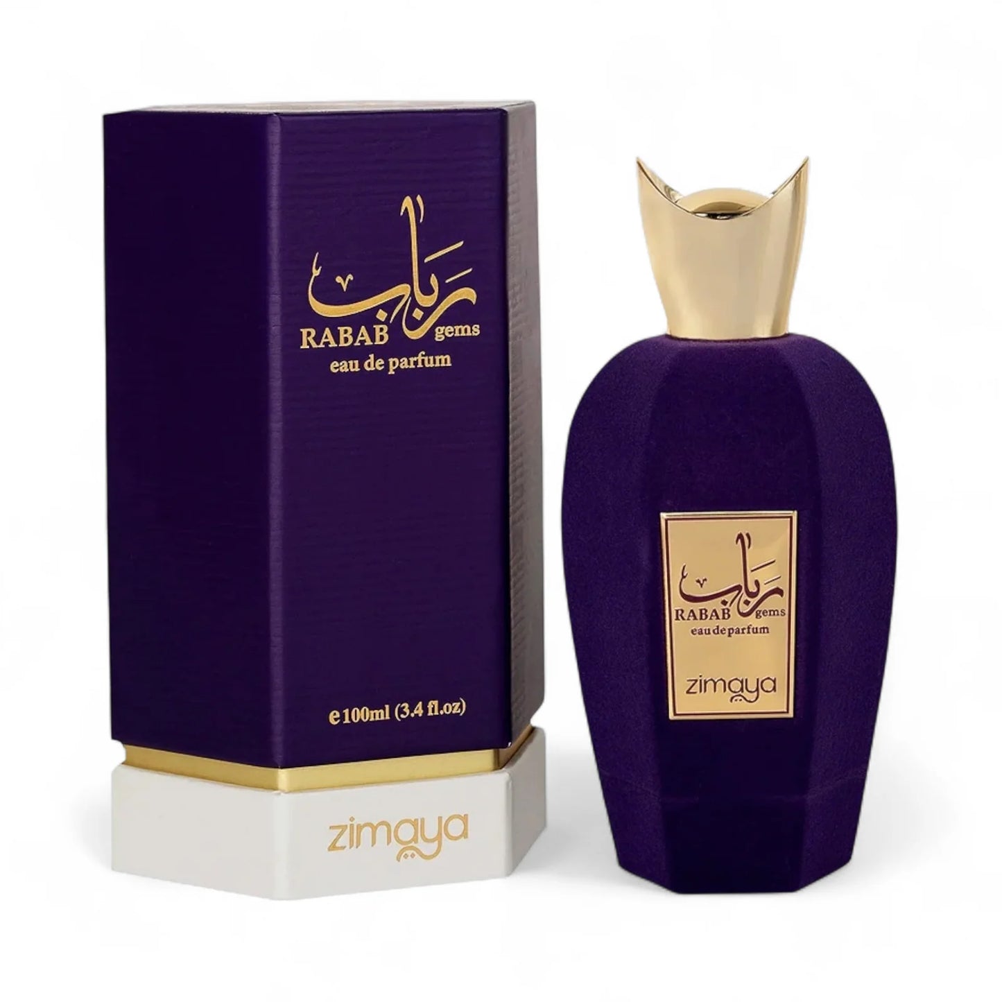 Perfume Unissex Zimaya Rabab Gems – Eau de Parfum 100ml