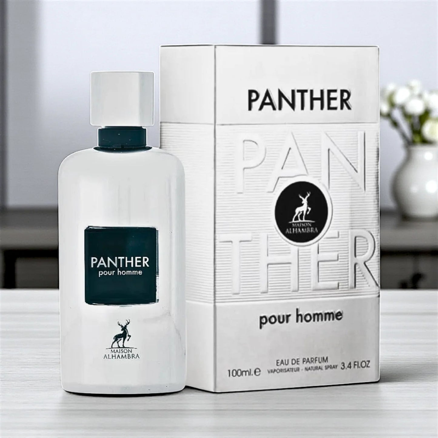 Perfume Masculino – Maison Alhambra Panther Pour Homme Eau de Parfum 100ml