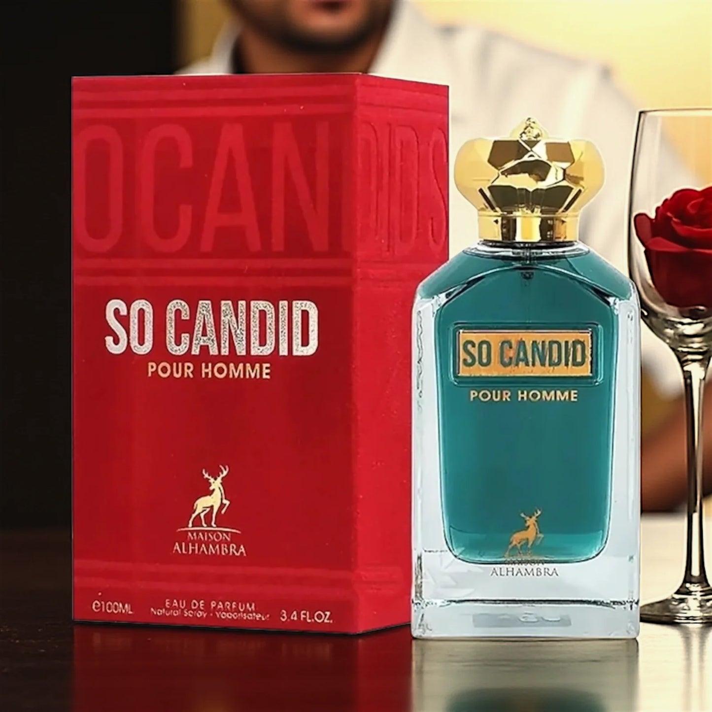 Perfume Masculino – Maison Alhambra So Candid Eau de Parfum 100ml