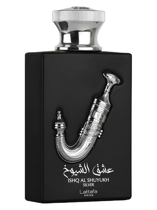 Perfume Masculino – Lattafa Ishq Shuyukh Silver Eau de Parfum 100ml