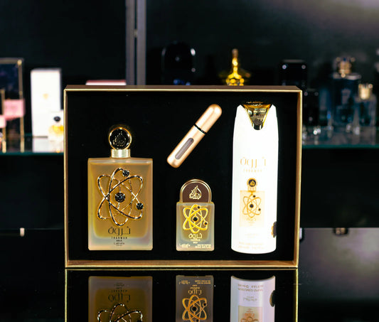 Perfume Unissex – Lattafa Tharwah Gold Gift Set