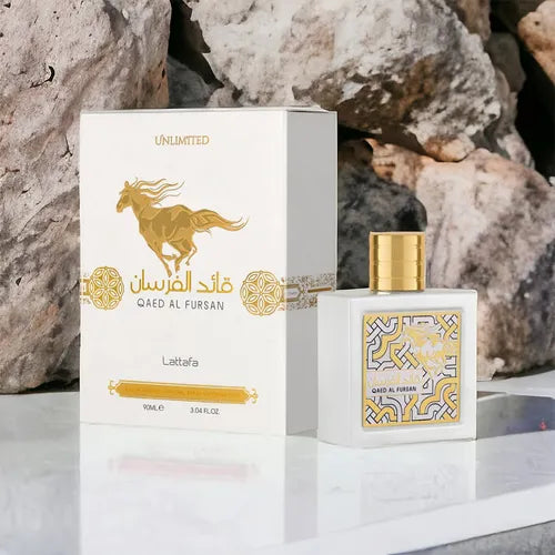 Perfume Unissex – Lattafa Qaed Al Fursan Unlimited Eau de Parfum 100ml