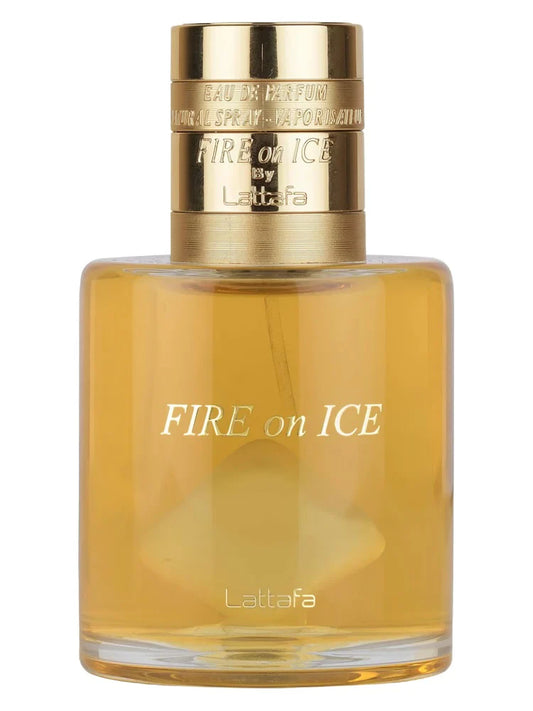 Perfume Unissex – Lattafa Fire On Ice Eau de Parfum 100ml