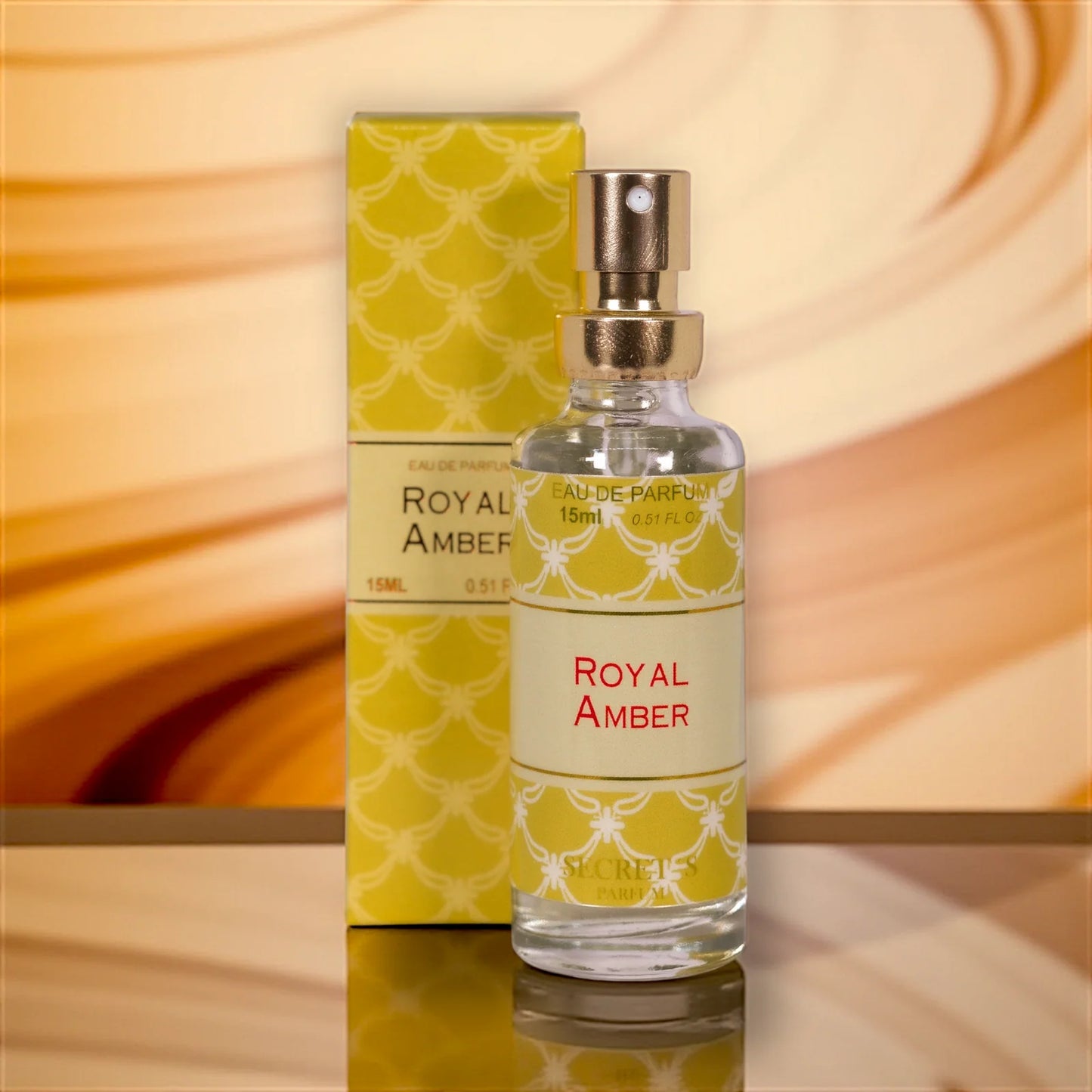 Perfume Unissex Árabe – Miniatura Royal Amber 15ml