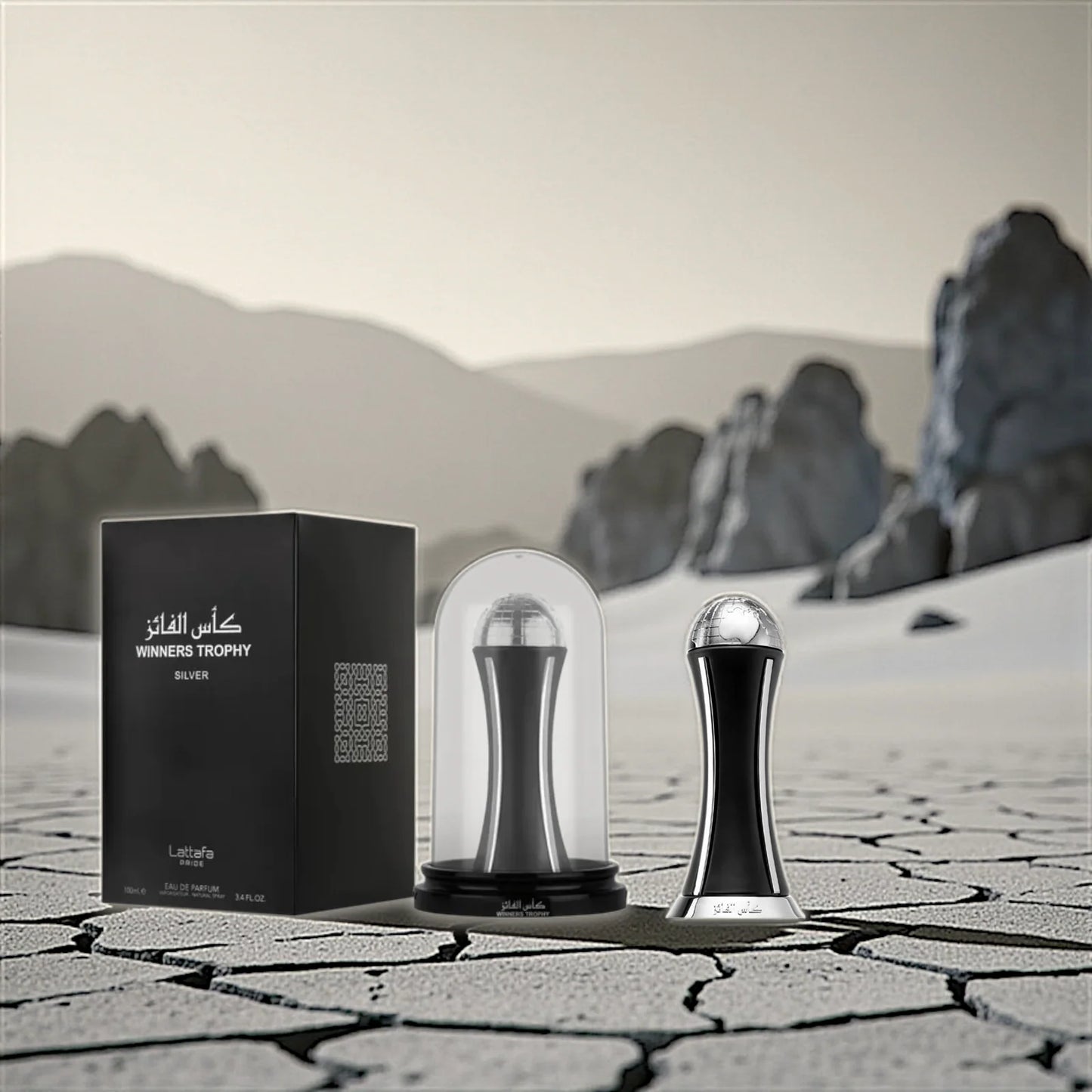 Perfume Masculino Lattafa Winners Trophy Silver – Eau de Parfum 100ml