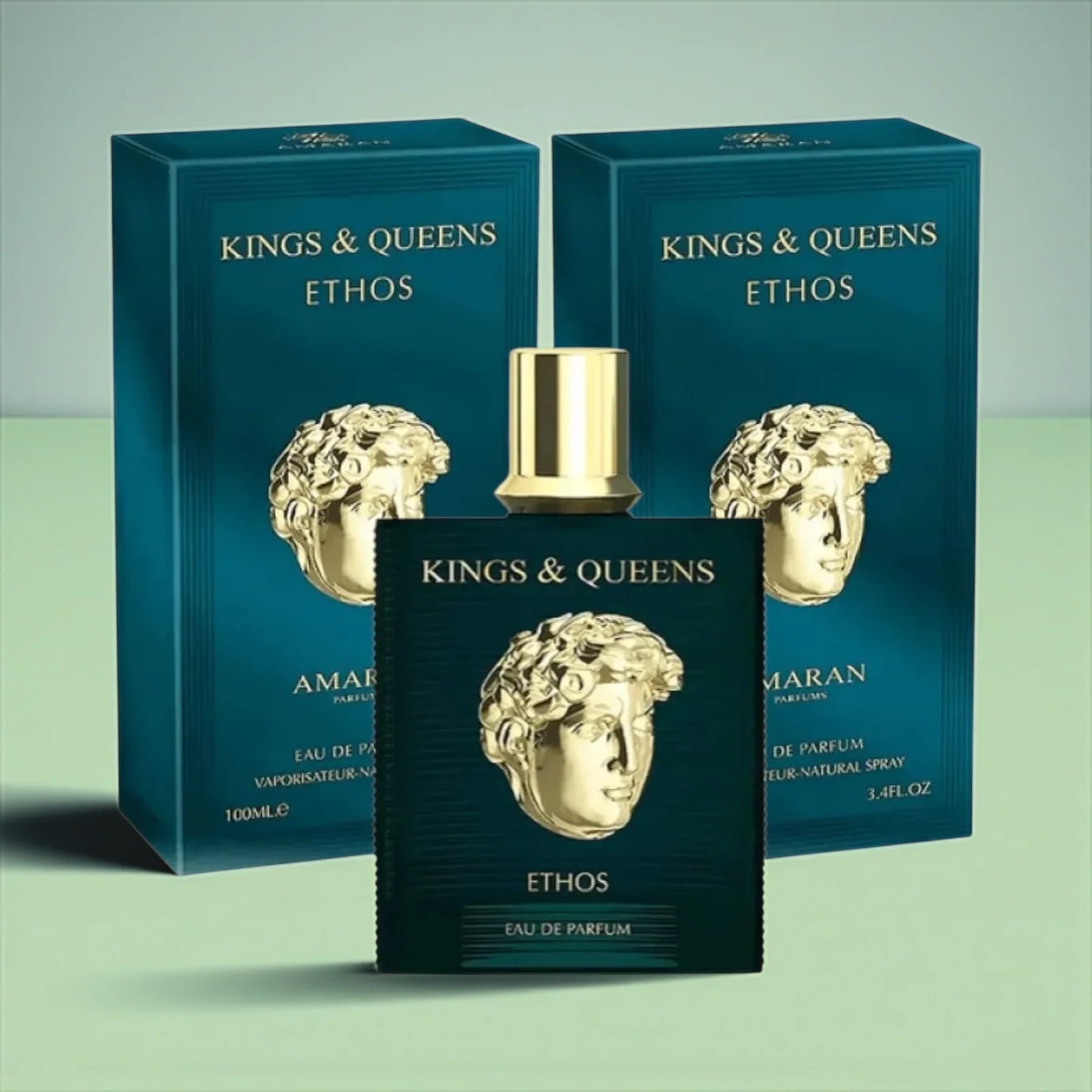 Perfume Masculino Amaran Kings & Queens Ethos – Eau de Parfum 100ml