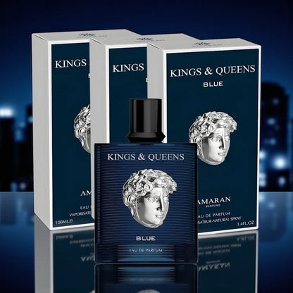 Perfume Masculino Amaran Kings & Queens Blue – Eau de Parfum 100ml