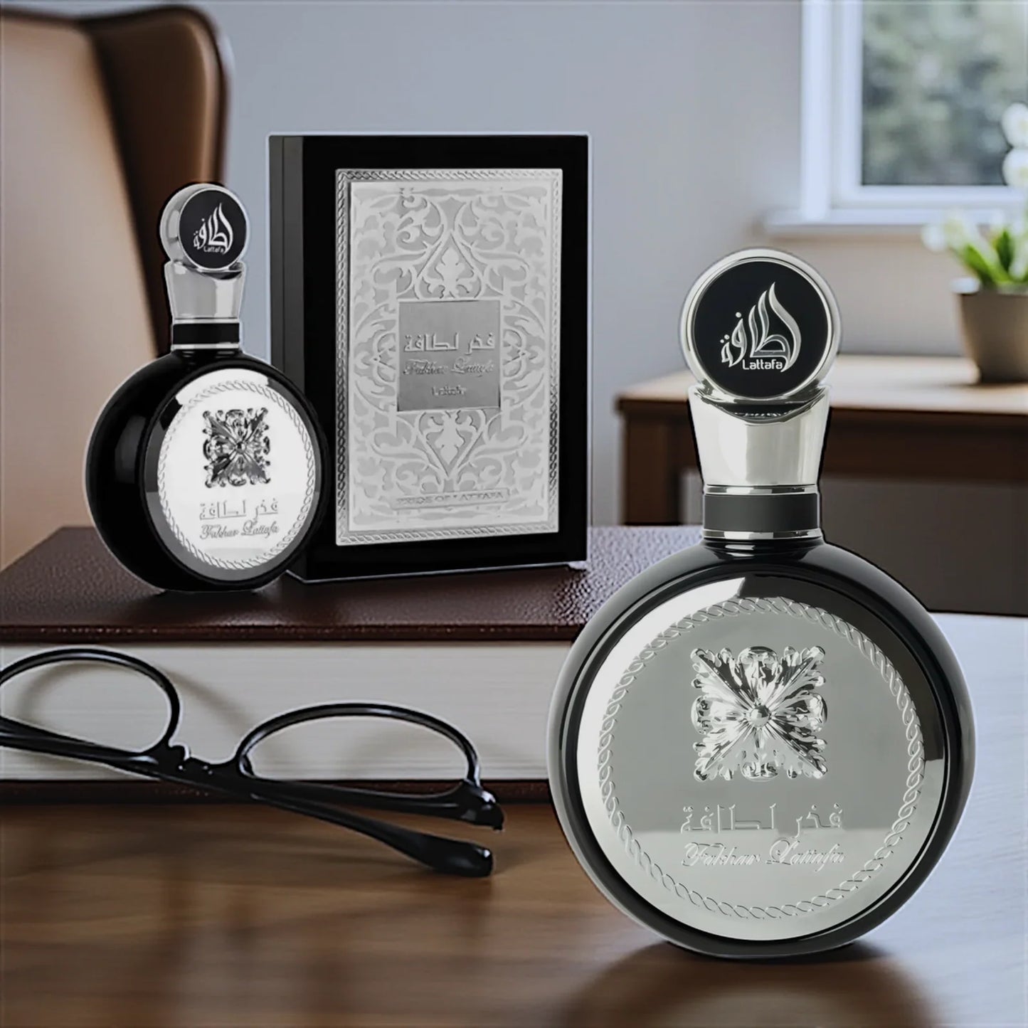 Perfume Masculino Lattafa Fakhar Black – Eau de Parfum 100ml