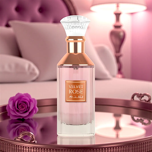 Perfume Unissex Lattafa Velvet Rose – Eau de Parfum 100ml