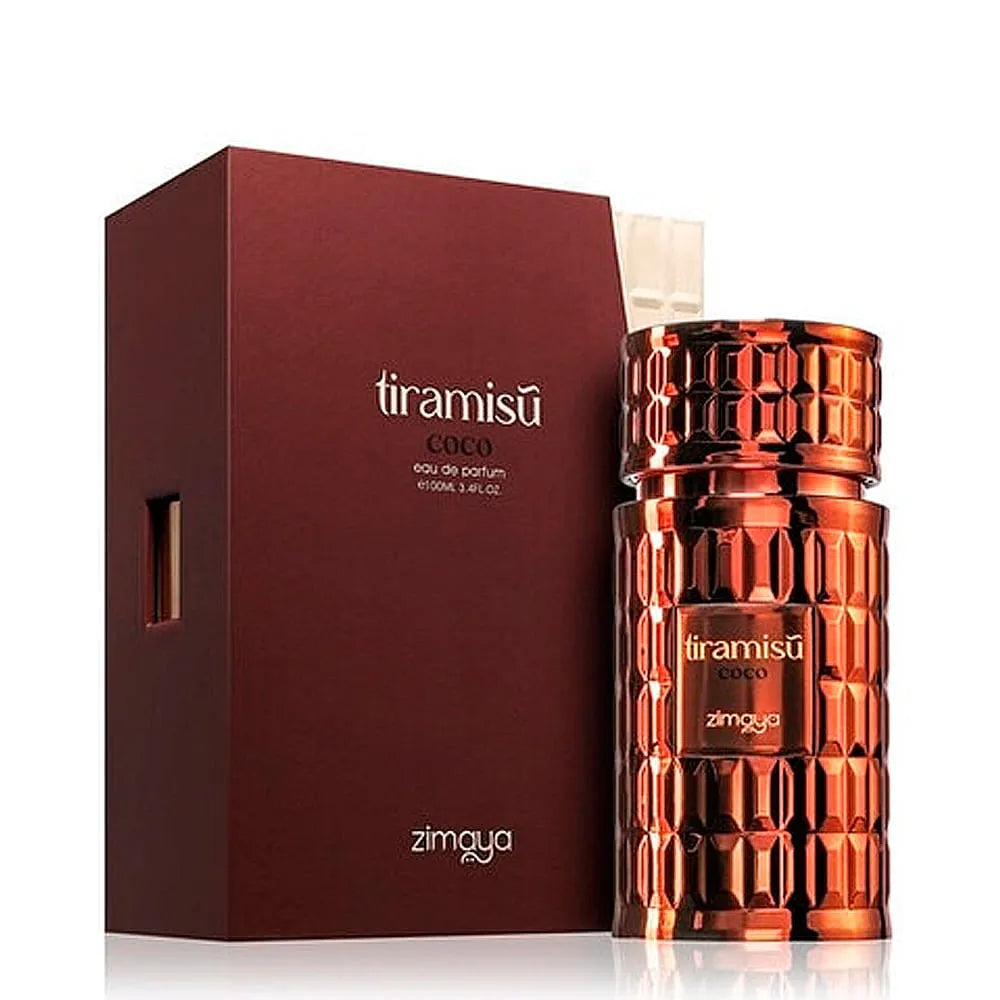 Perfume Masculino Zimaya Tiramisu Coco 100ml